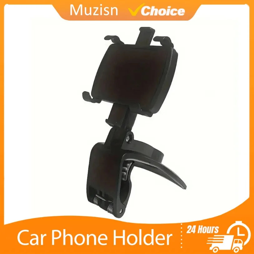 2025 New Universal 360° Rotation Car Phone Holder Stand Dashboard Car Clip Mount GPS Bracket Car Mobile Phone Support in Car