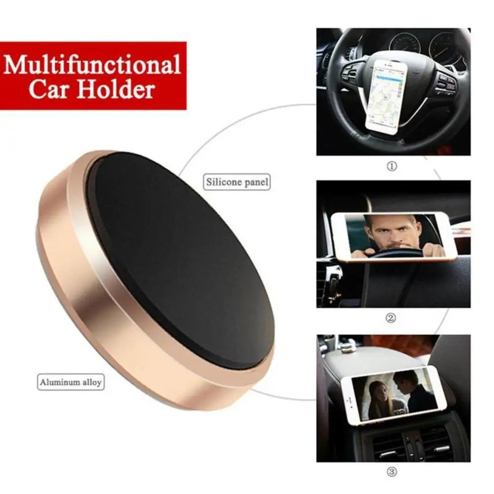 Car Magnetic Phone Holder 360°  Stand Magnet Car Mount Cell Mobile Phone Wall Nightstand GPS For iPhone Android Universal